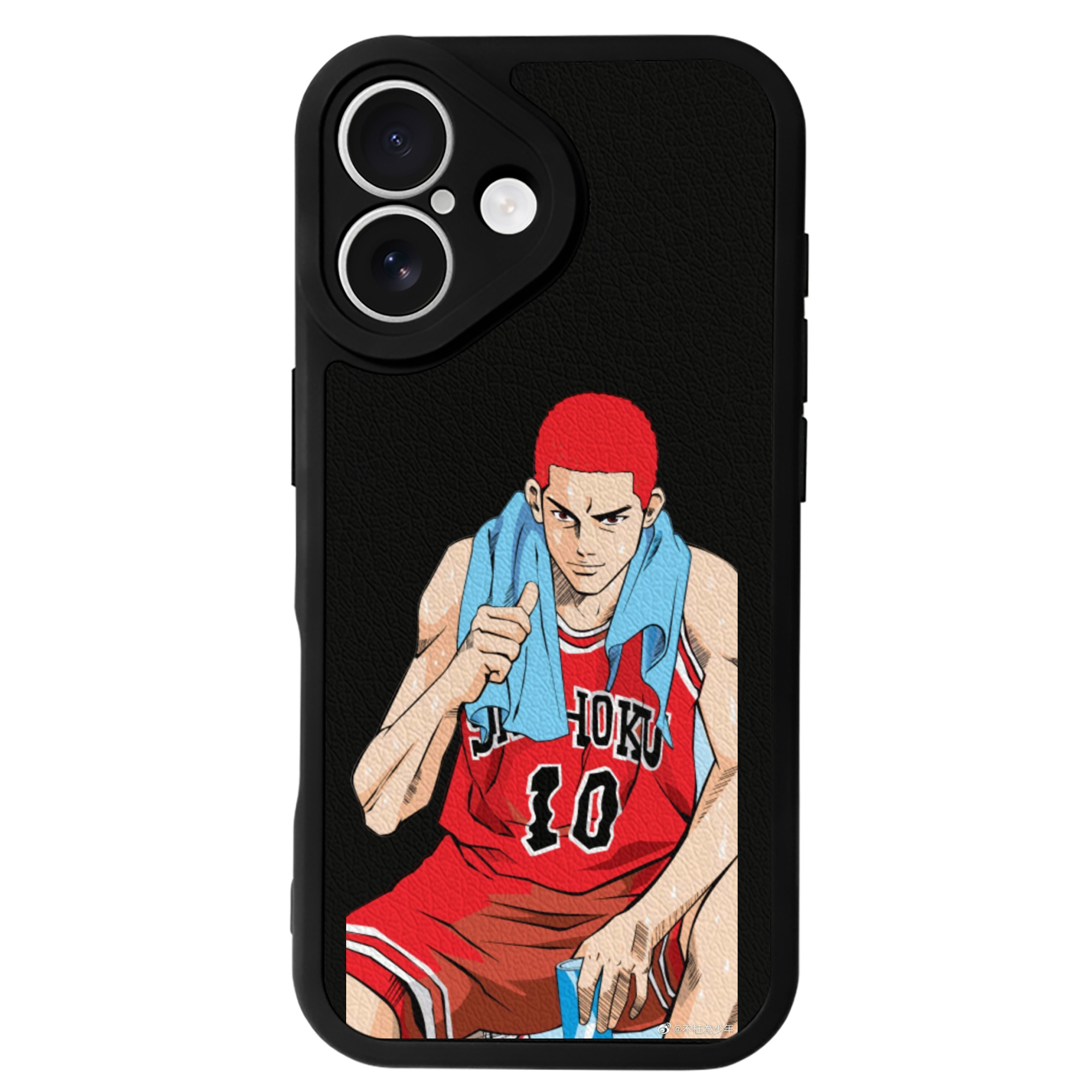 （画像用） SLAM DUNK／スラムダンク 【iPhone 16シリーズ対応】シリコンスマホケース（レザー調） 材質：シリコン